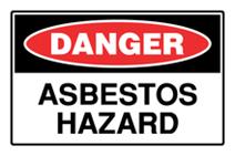 Danger - Asbestos Hazard